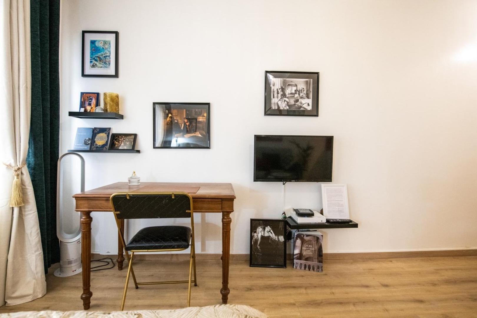 Le Gatsby Superbe Cocon Cosy Proche Place Lyon Bagian luar foto